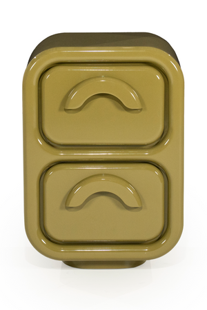 High-gloss 2-Drawer Cabinet S | By-Boo Gubby | Oroa.com