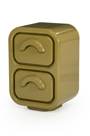 High-gloss 2-Drawer Cabinet S | By-Boo Gubby | Oroa.com