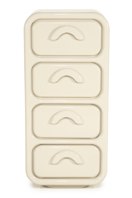 High-gloss 4-Drawer Cabinet L | By-Boo Gubby | Oroa.com