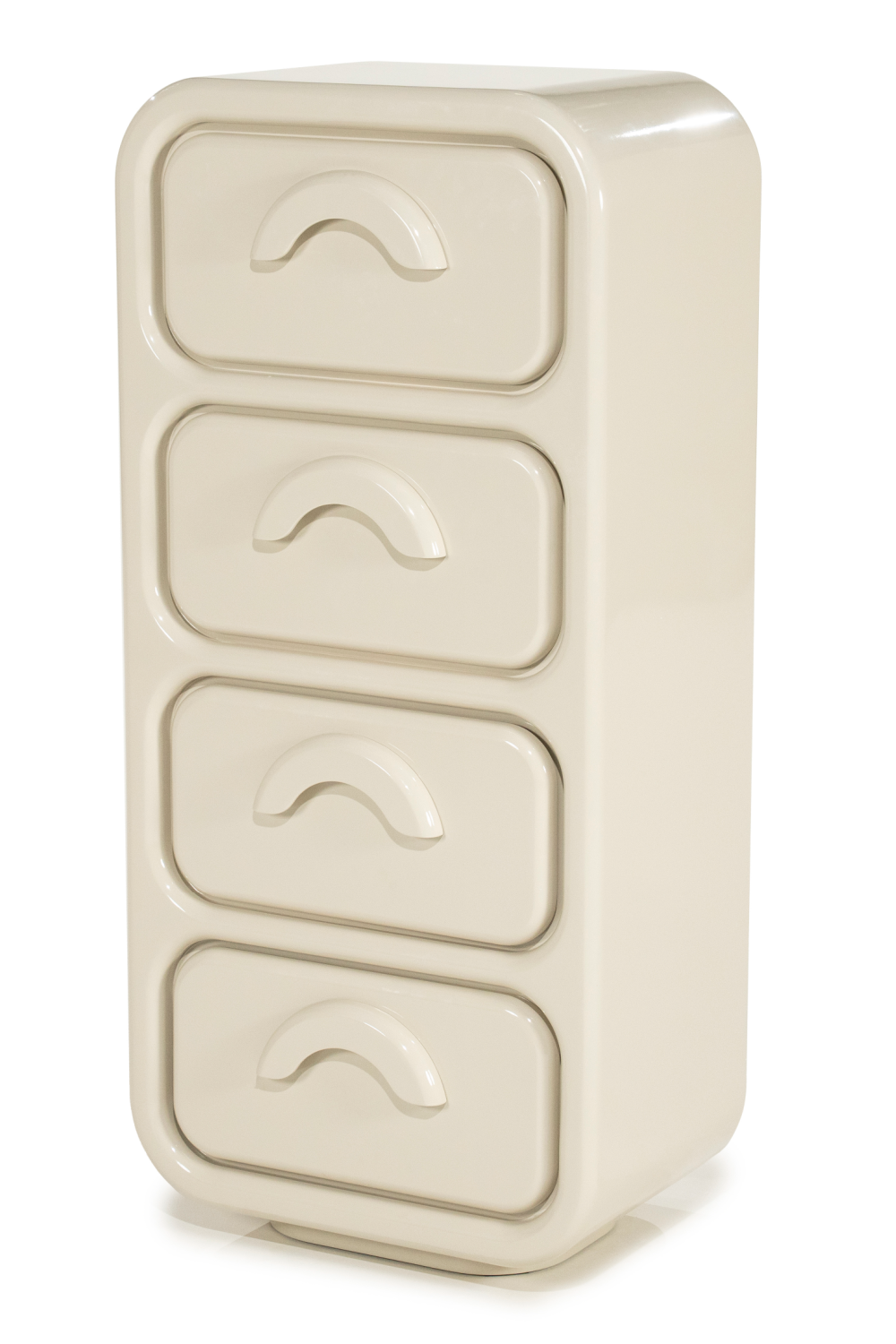 High-gloss 4-Drawer Cabinet L | By-Boo Gubby | Oroa.com