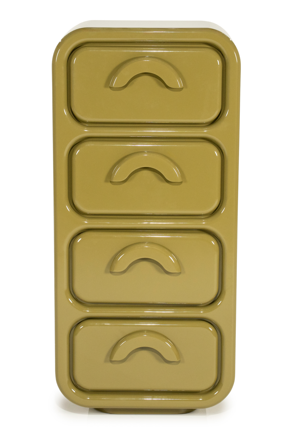 High-gloss 4-Drawer Cabinet L | By-Boo Gubby | Oroa.com