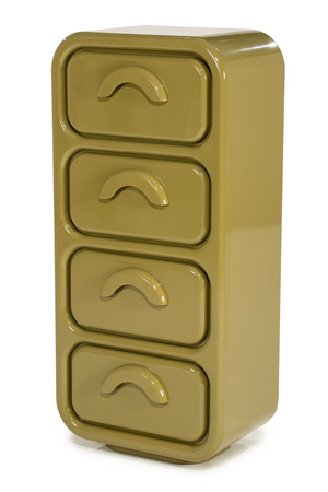 High-gloss 4-Drawer Cabinet L | By-Boo Gubby | Oroa.com