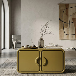  High-gloss 2-Door Dresser | Oroa.com