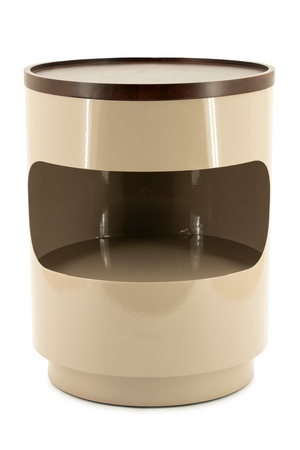 Round Oak Side Table | By-Boo Tondo | Oroa.com