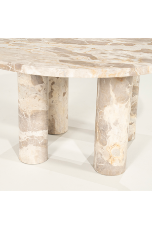 Marble Round Coffee Table | By-Boo Marmo | Oroa.com