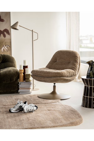 Padded Swivel Lounge Chair | By-Boo Tromba | Oroa.com