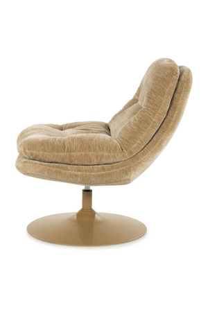 Padded Swivel Lounge Chair | By-Boo Tromba | Oroa.com