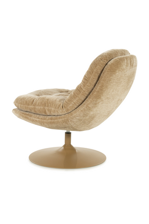 Padded Swivel Lounge Chair | By-Boo Tromba | Oroa.com