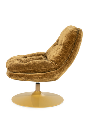 Padded Swivel Lounge Chair | By-Boo Tromba | Oroa.com