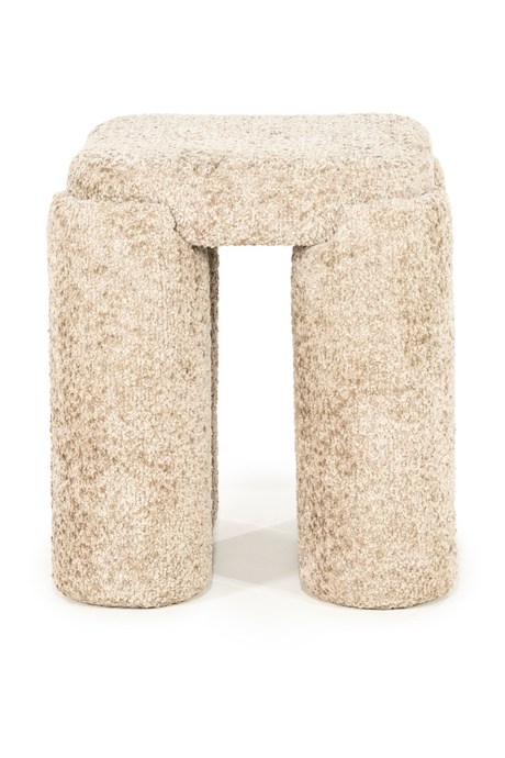 Fully-Upholstered Stool | By-Boo Omla | Oroa.com