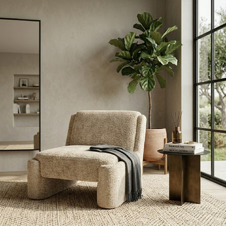   Fully-Upholstered Lounge Chair | Oroa.com