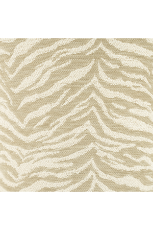 Printed Fabric Round Stool | By-Boo Tigra | Oroa.com