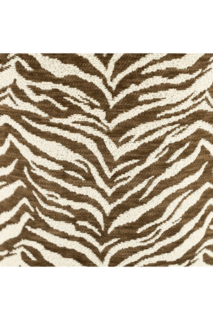 Printed Fabric Round Stool | By-Boo Tigra | Oroa.com