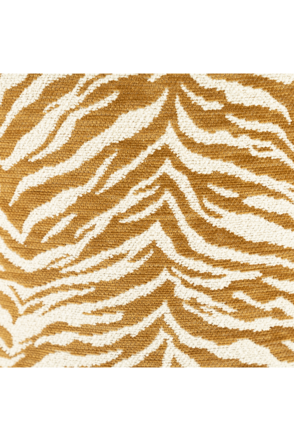 Printed Fabric Round Stool | By-Boo Tigra | Oroa.com