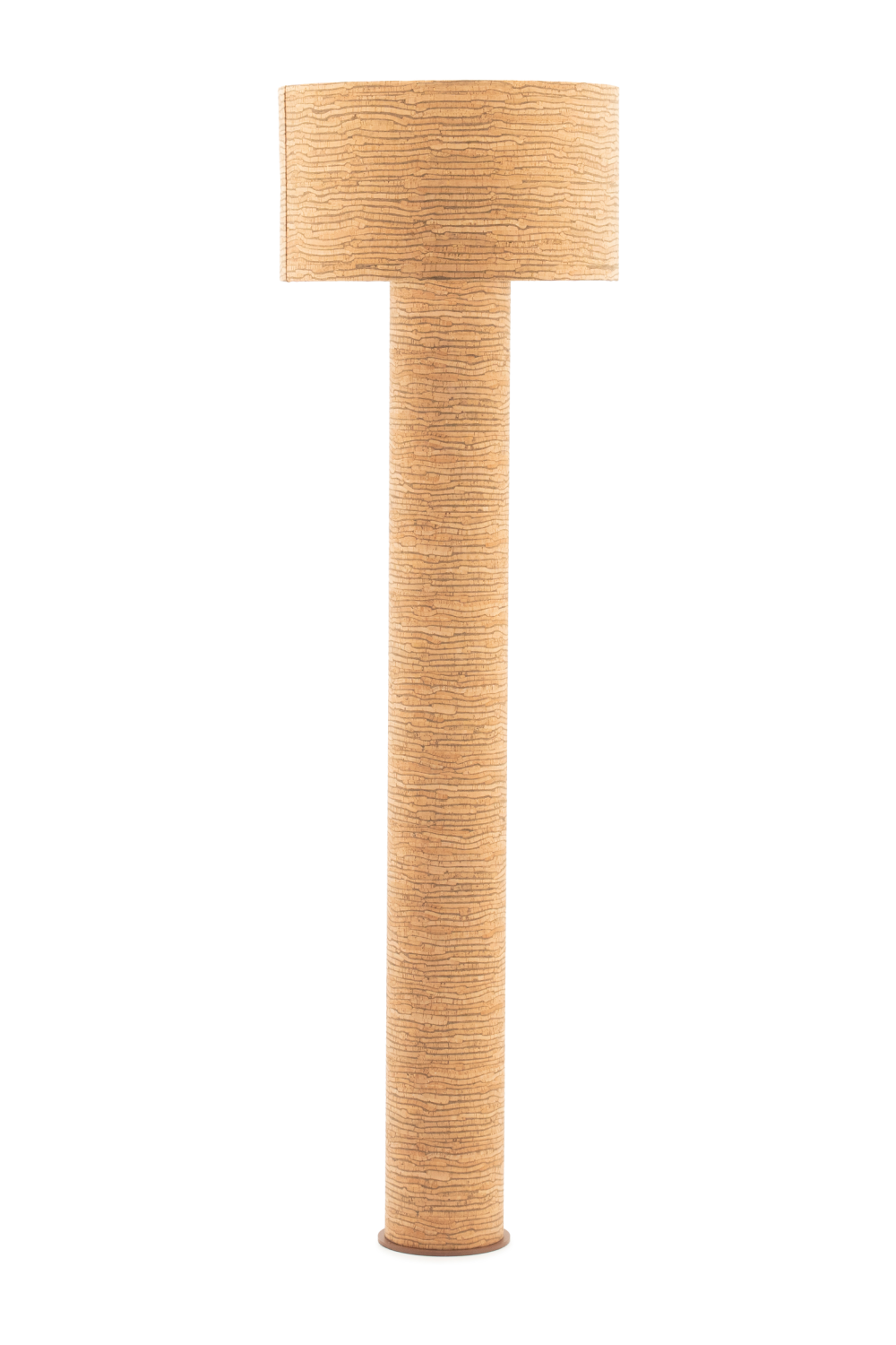 Cork Wrapped Floor Lamp | By-Boo Kura | Oroa.com