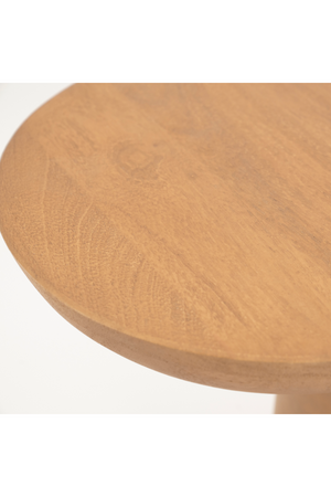 Lacquered Wood Asymmetric Side Table | By-Boo Woomble | Oroa.com