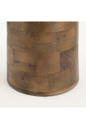 Lacquered Wood Asymmetric Side Table | By-Boo Woomble | Oroa.com