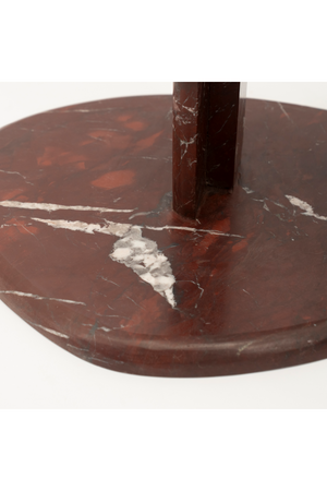 Polished Marble Side Table | By-Boo Lior | Oroa.com