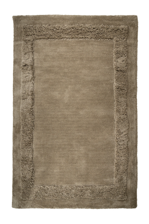 Hand-tufted Neutral Carpet 6 x 9'5" | By-Boo Tura | Oroa.com