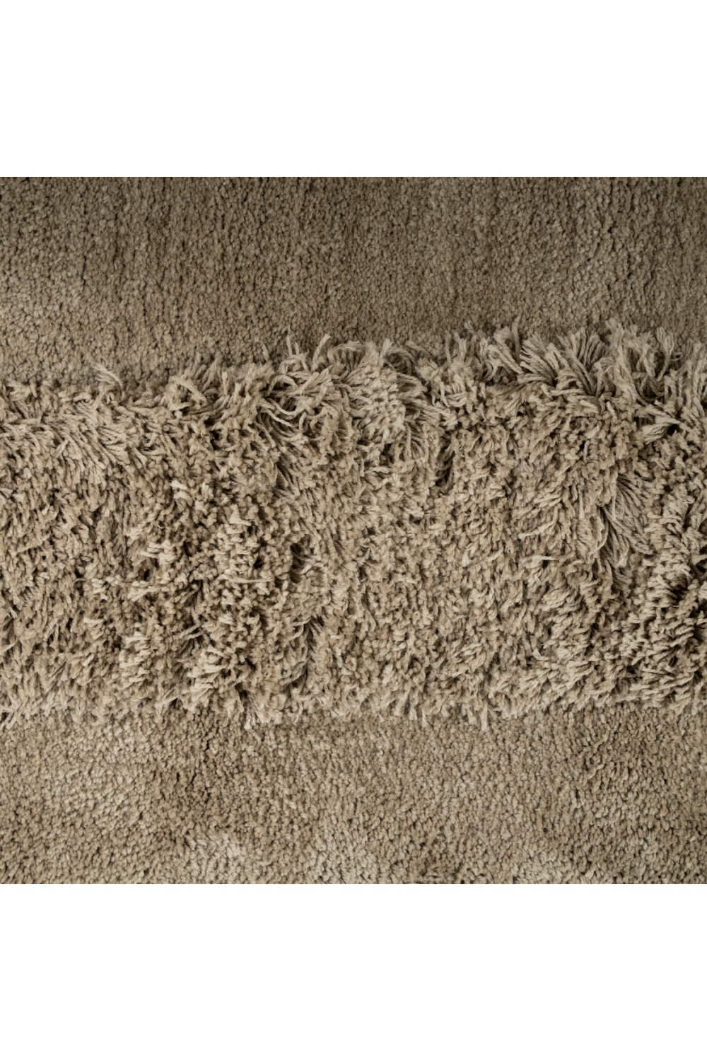 Hand-tufted Neutral Carpet 6 x 9'5" | By-Boo Tura | Oroa.com