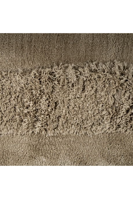 Hand-tufted Neutral Carpet 6 x 9'5" | By-Boo Tura | Oroa.com