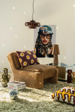 Painted Glass Pendant Lamp | By-Boo Vetro | Oroa.com