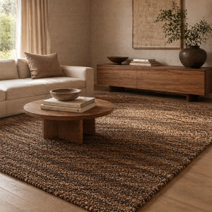   Hand-woven Cotton Carpet 5' x 7'5" | Oroa.com