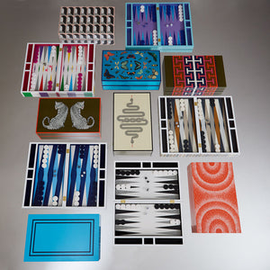 High-Gloss Lacquer Backgammon Set | Jonathan Adler Eden | Oroa.com