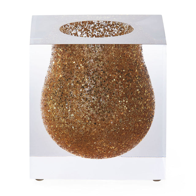 Gold Mini Scoop Vase | Jonathan Adler Bel Air | Oroa.com