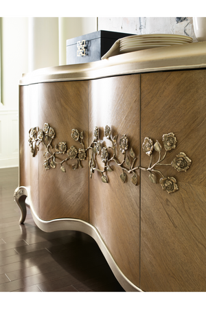 Carved Floral Buffet | Caracole | Oroa.com