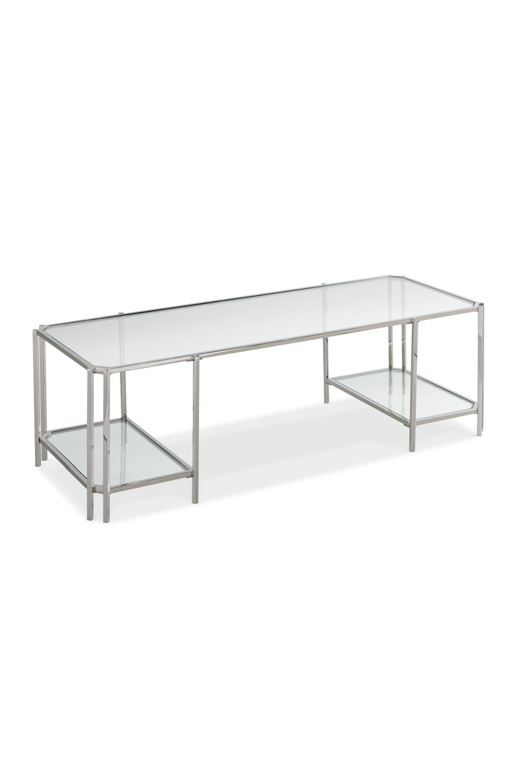 Reflective Glass Coffee Table | Caracole | Oroa.com