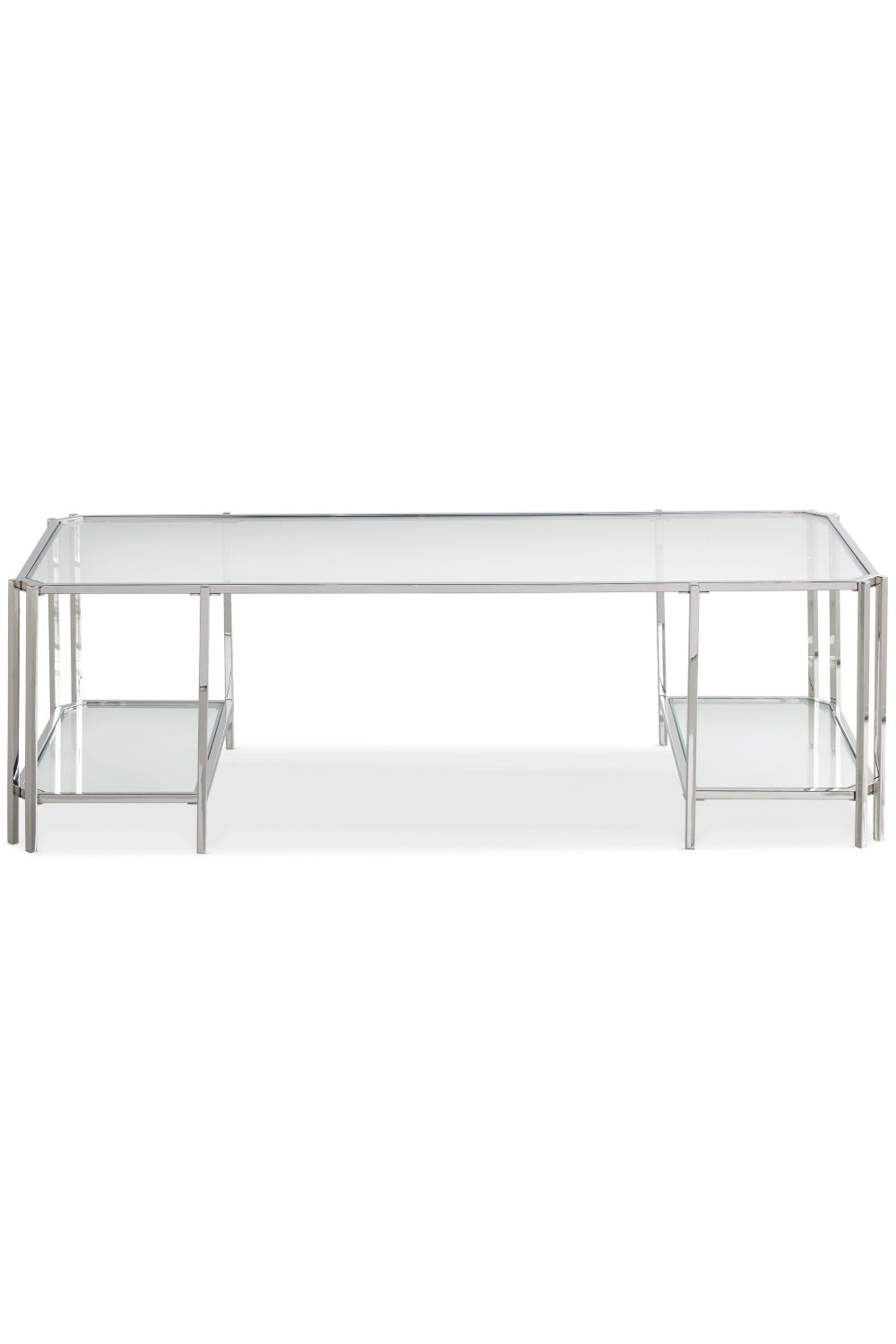 Reflective Glass Coffee Table | Caracole | Oroa.com