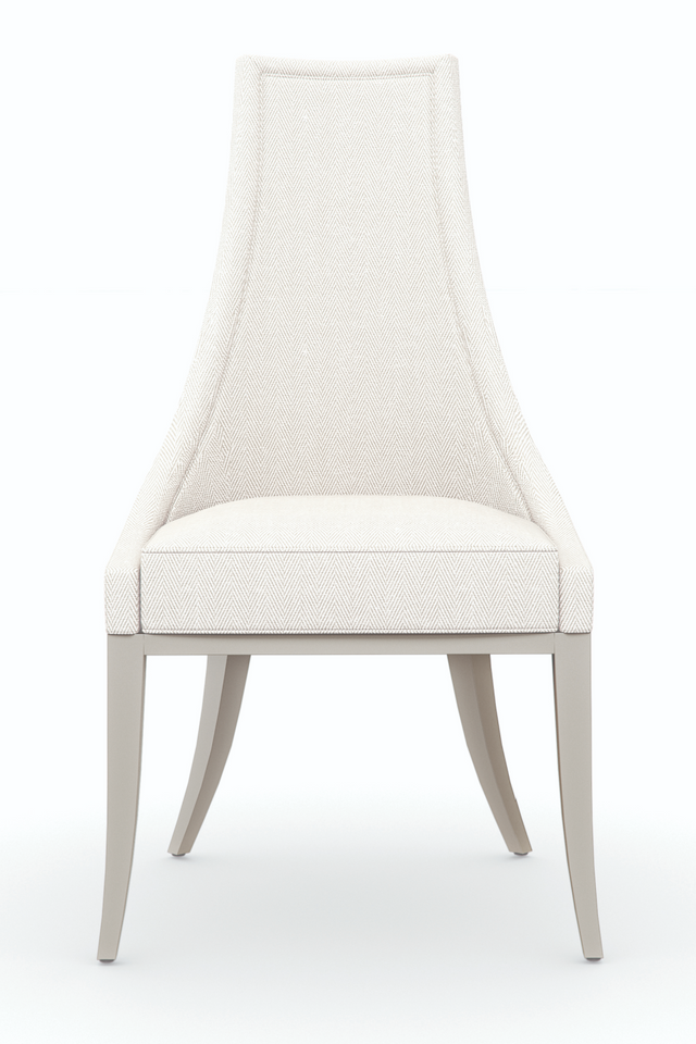 Tapered Back Side Chair | Caracole Tall Order | Oroa.com