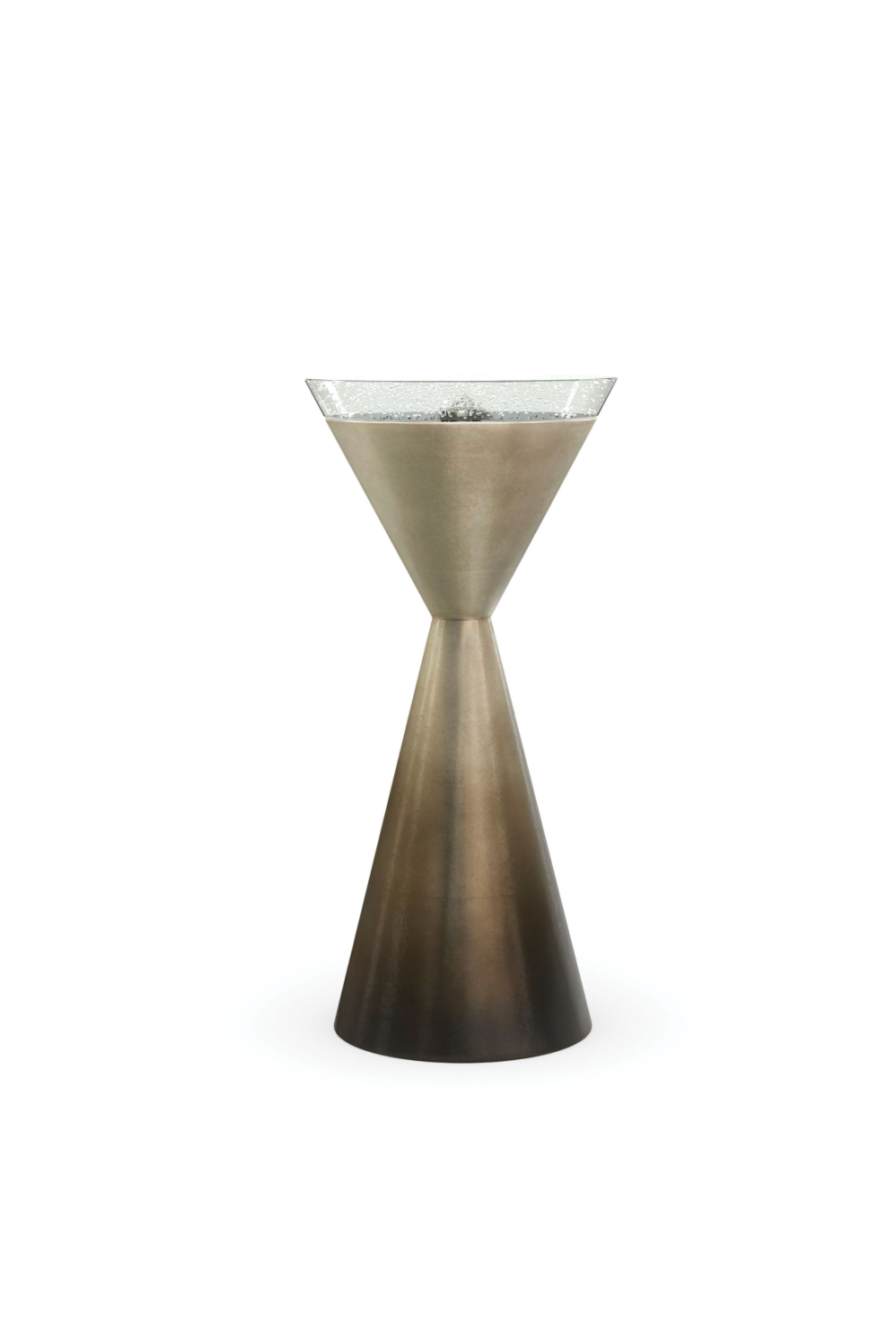 Hourglass Side Table | Caracole Spy Glass | Oroa.com