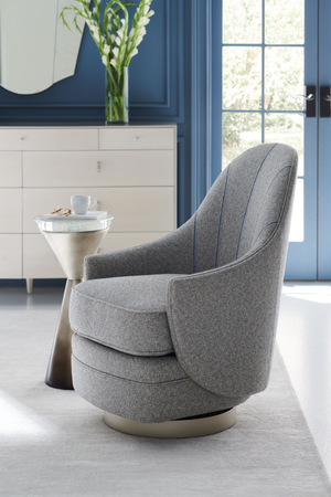 Hourglass Side Table | Caracole Spy Glass | Oroa.com