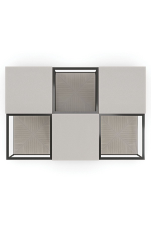 Shagreen Cube Cocktail Table | Caracole Solid Ground | Oroa.com