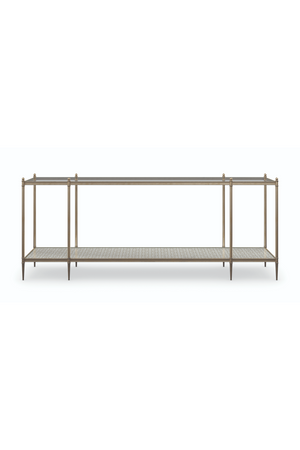 Glass Modern Console Table | Caracole Perfection | Oroa.com