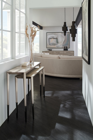 Spalted Maple Veneer Sideboard | Caracole Highs And Lows | Oroa.com