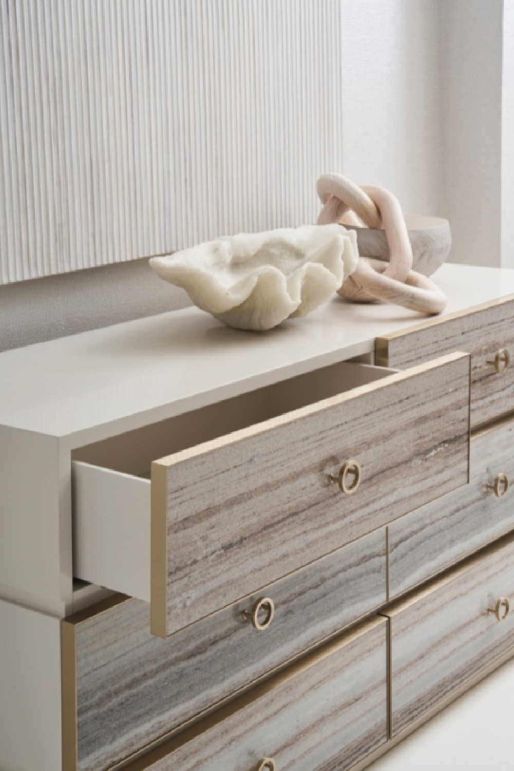 Neutral-Hued Dresser | Caracole Bedrock | Oroa.com