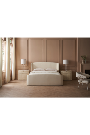  White Modern Nightstand | Oroa.com