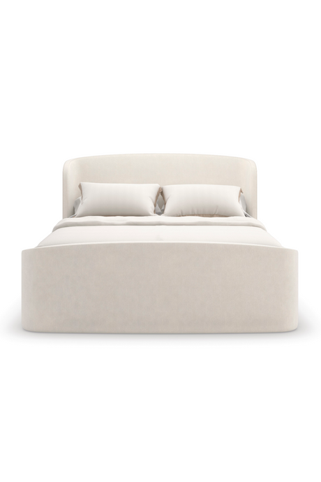 Ivory Ribbed Bed | Caracole Soft Embrace | Oroa.com