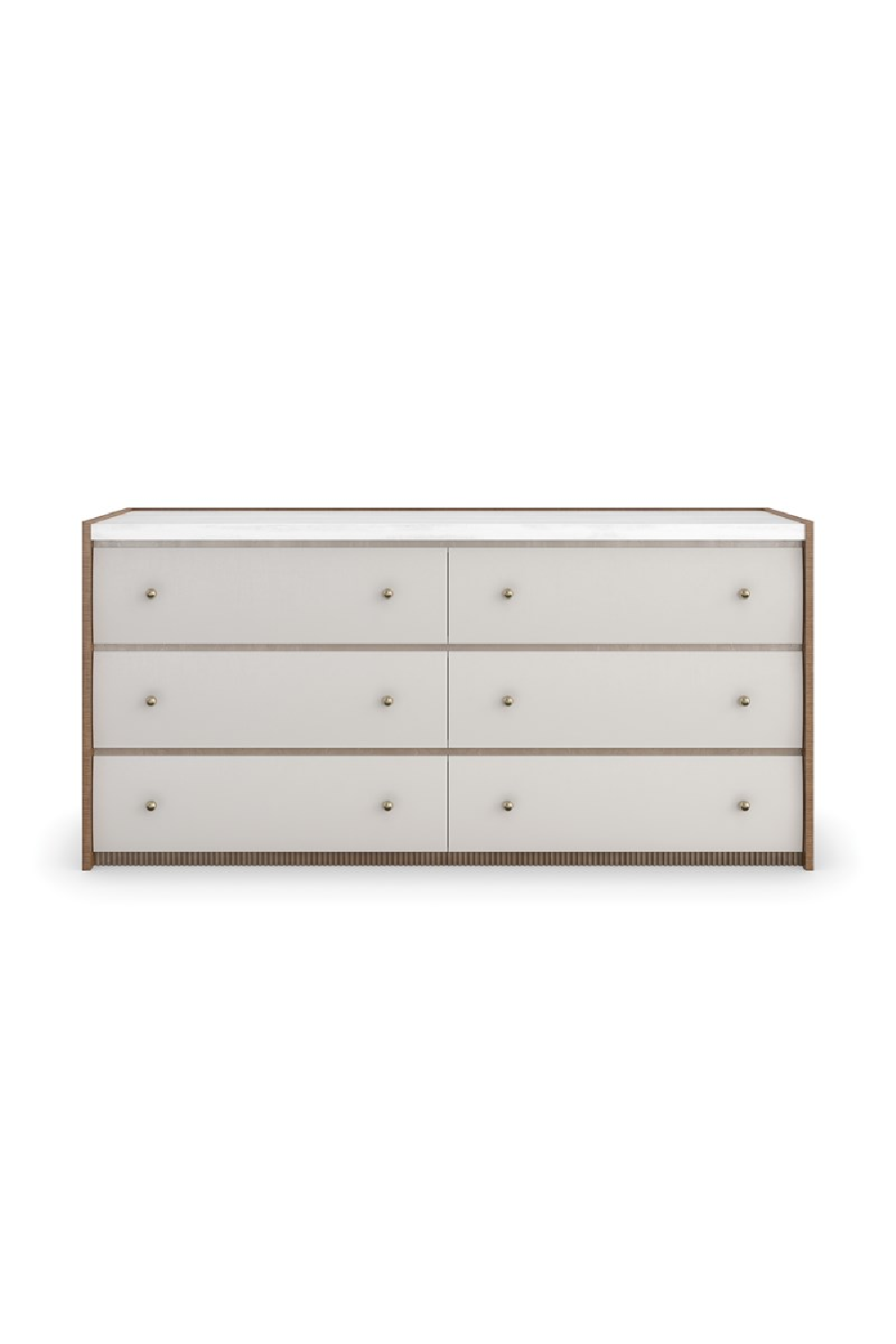 Sycamore Panel 6-Drawer Dresser | Caracole Avignon | Oroa.com