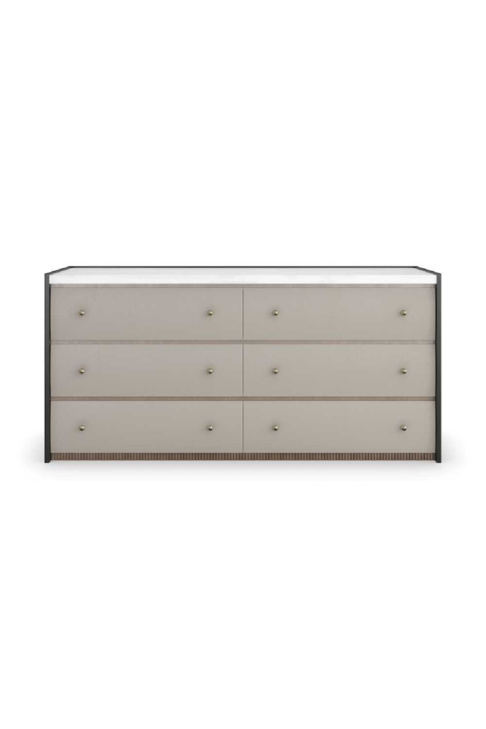 Sycamore Panel 6-Drawer Dresser | Caracole Avignon | Oroa.com