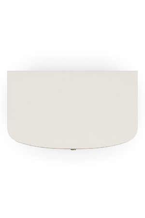 Cream Linen 3-Drawer Nightstand | Caracole Lyon | Oroa.com