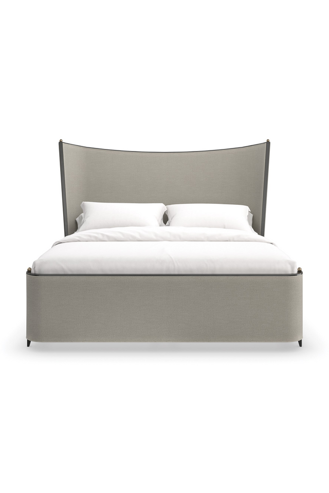 Gray Fabric Bed | Caracole Provence | Oroa.com