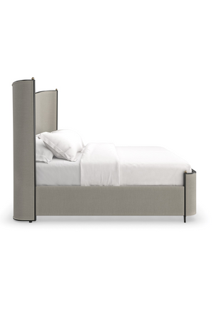 Gray Fabric Bed | Caracole Provence | Oroa.com