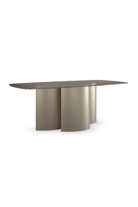 Smoked Bronze Dining Table | Caracole Aphelion | Oroa.com