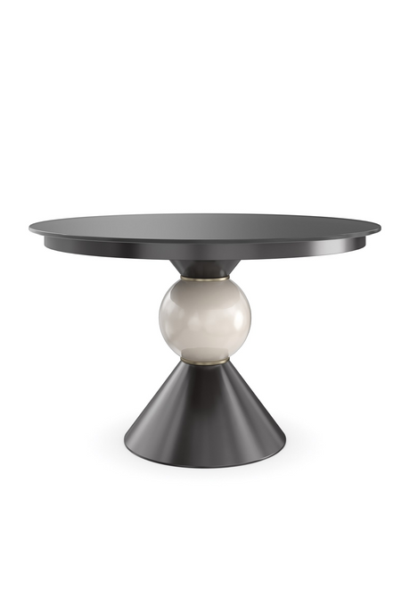 Black Glass Dining Table | Caracole Chalice | Oroa.com