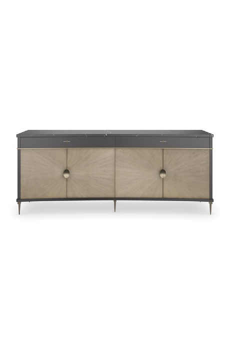 Black Marble Top Sideboard | Caracole Noir | Oroa.com