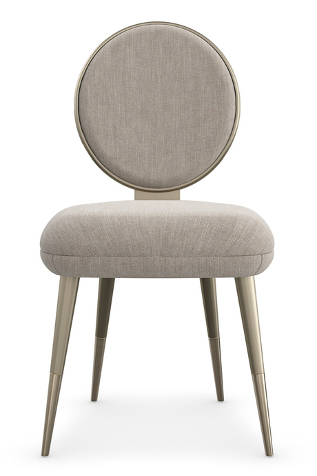 Beige Upholstered Dining Chair | Caracole Apollo | Oroa.com